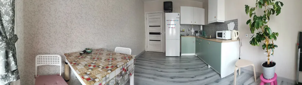 Квартира в пешей доступности от фонтанов и парков