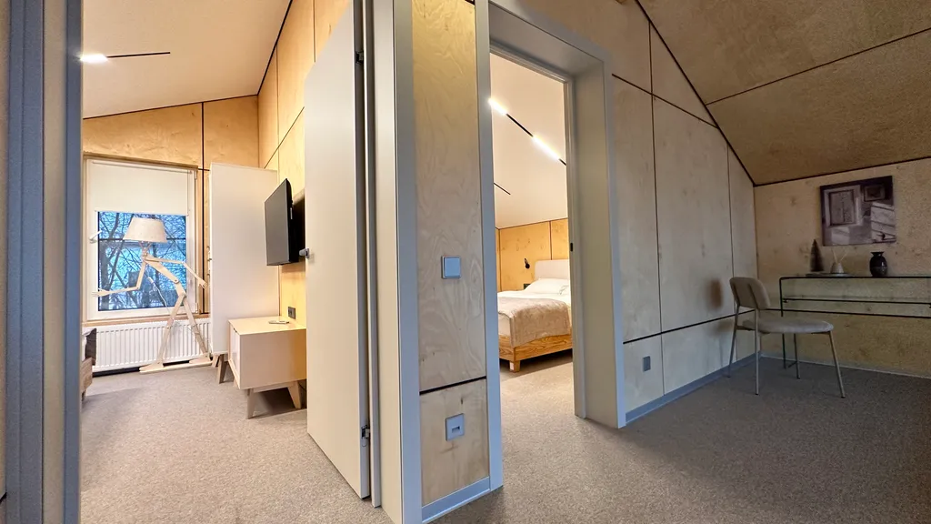 Шикарный Барн с сауной и купелью