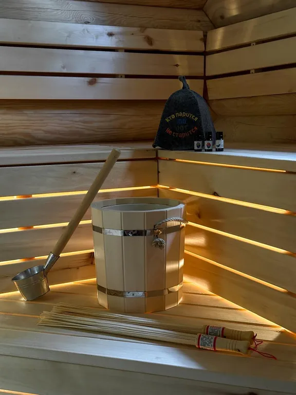 Коттедж Коттедж Уединённый лесной комплекс Финский Лес у моря — Приморск