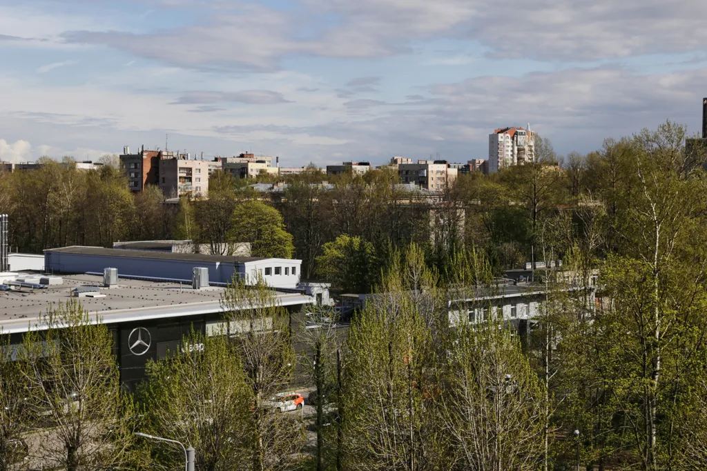 Квартира Квартира Стильная современная студия — Санкт-Петербург