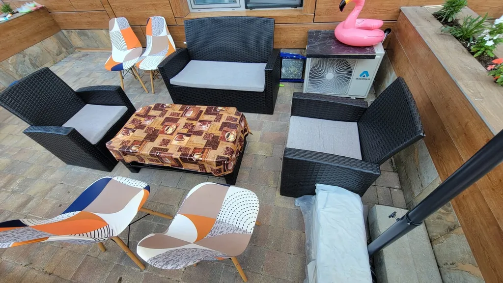 Квартира со своей террасой в 50 метрах на море