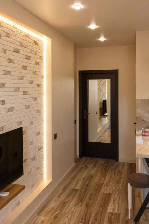 Уютная студия с дизайнерским ремонтом