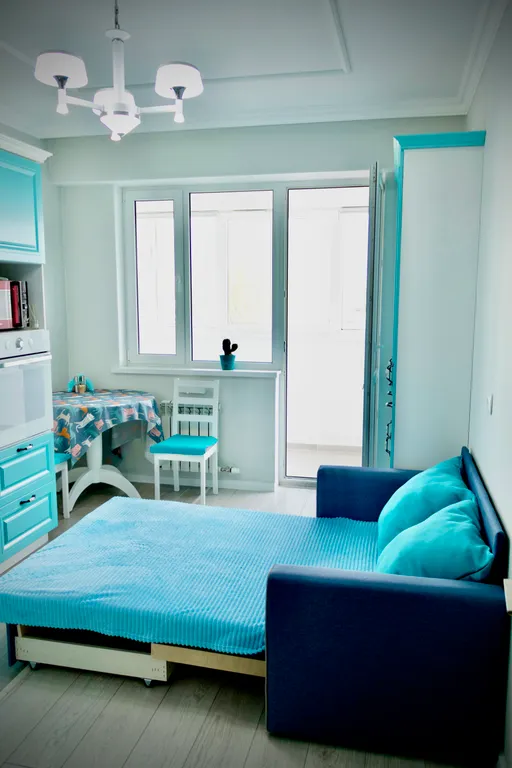 Новая квартира с дизайнерским ремонтом и видом на горы