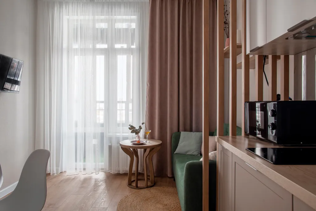 Квартира Квартира Pink Skyline — Красноярск