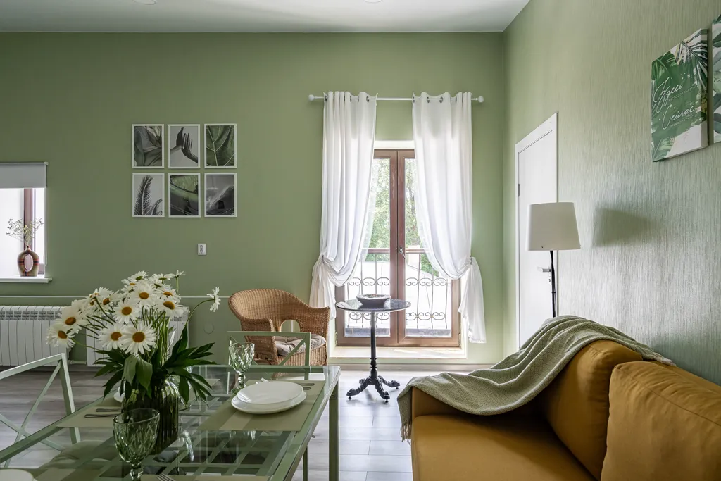 Квартира Апартаменты Mansarda green — Санкт-Петербург