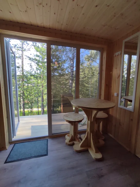 Видовой дом в лесу