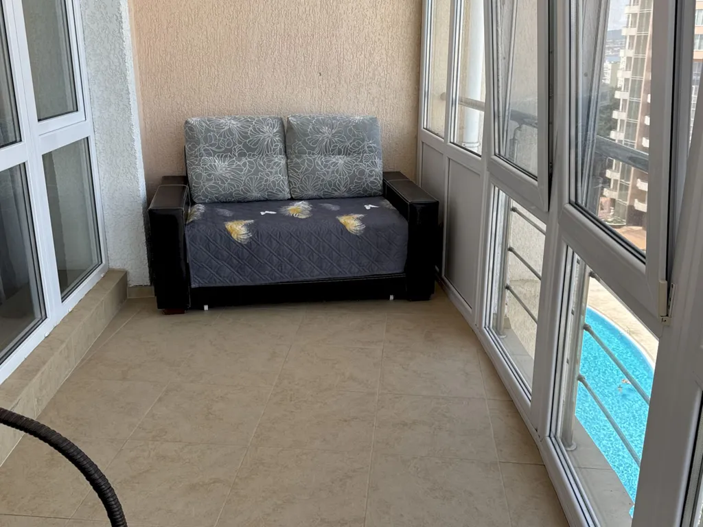 Первая береговая с видом на море и террасой – Толстый мыс