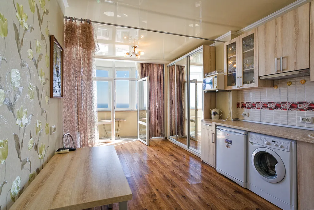 Квартира-студия в Мисхоре с видом на море