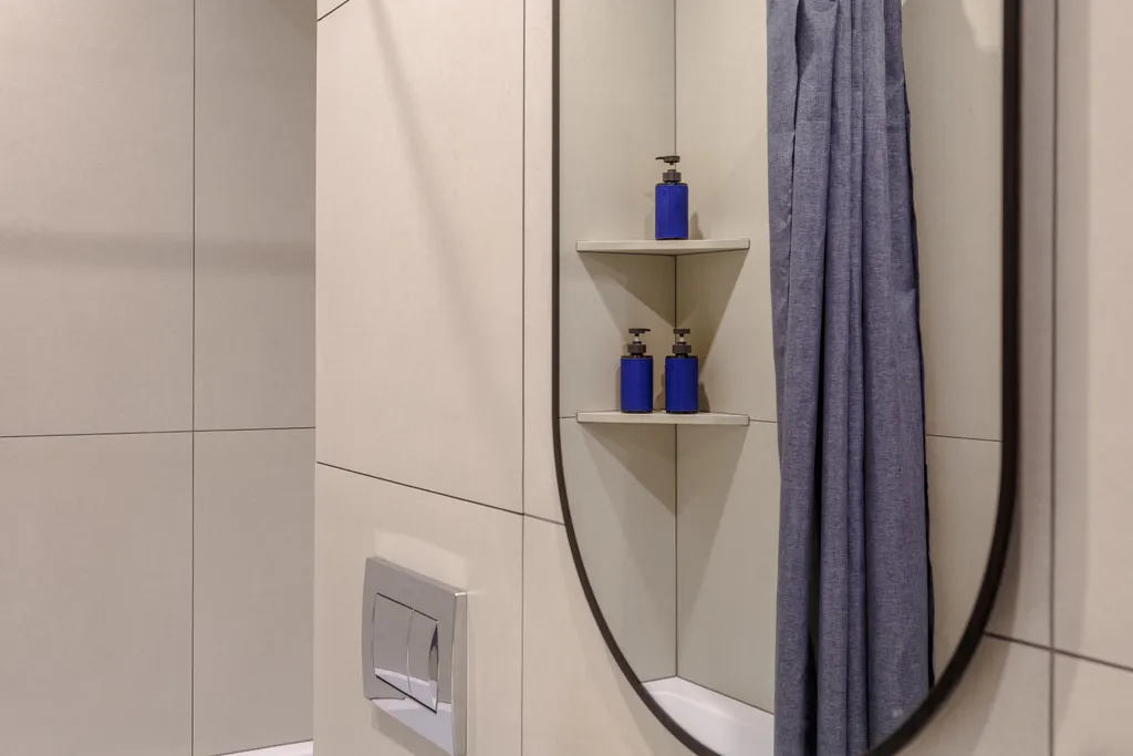 White and blue apart