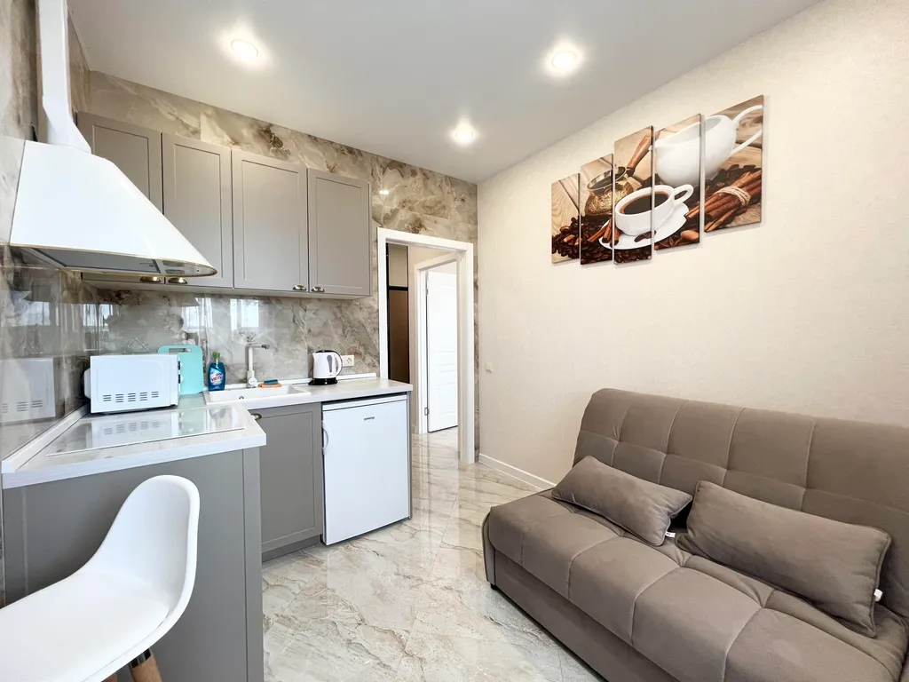 Уютная однушка с тремя отдельными спальными местами