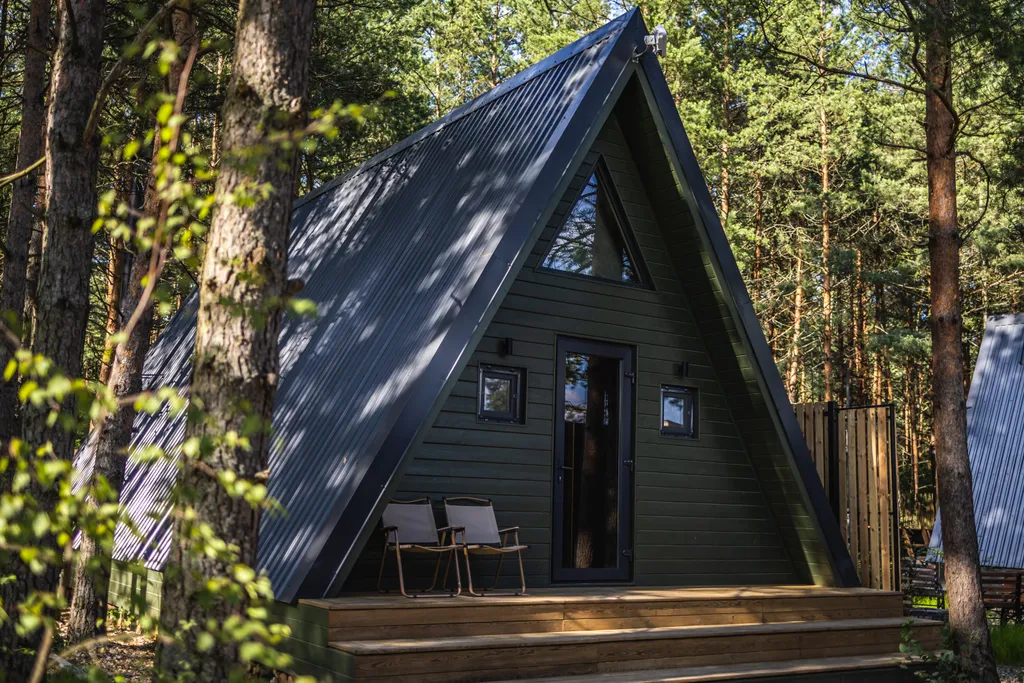 Коттедж Коттедж А-Фрейм грин — Павловский Посад