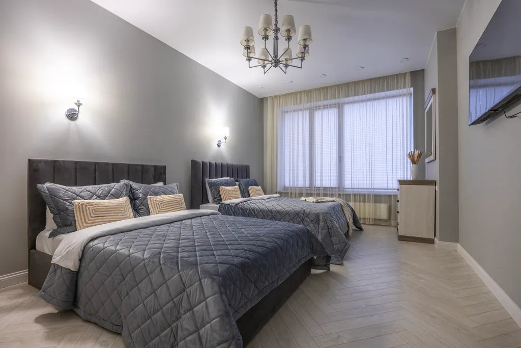 Квартира Квартира Дизaйнeрcкая евротрёшка в ЖК Нeаdliner — Москва