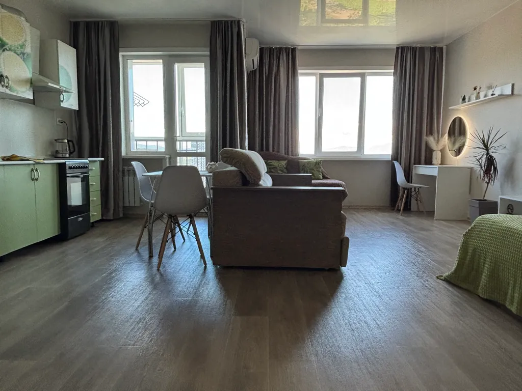 Уютная студия с шикарным видом в новостройке