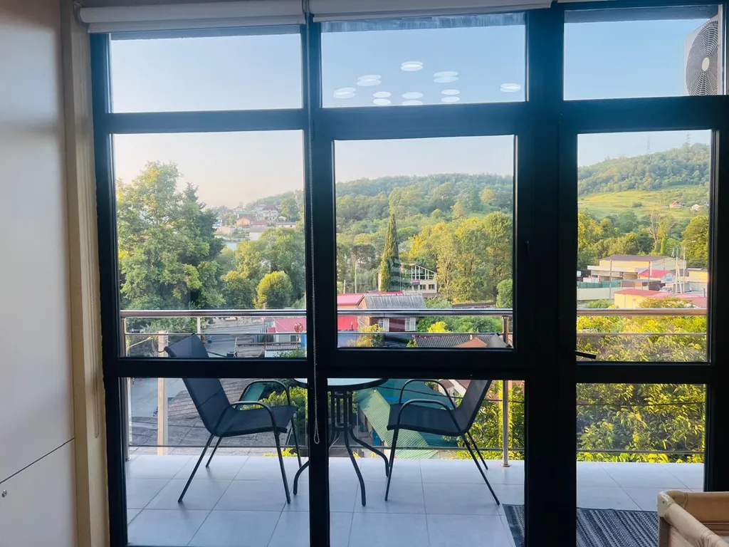 Стильная однокомнатная квартира с балконом