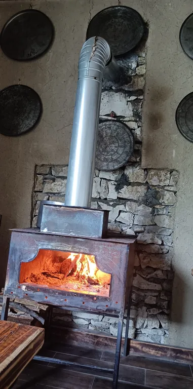 Коттедж Дом с верандой и видом на прекрасную долину - Новая веранда — Махачкала