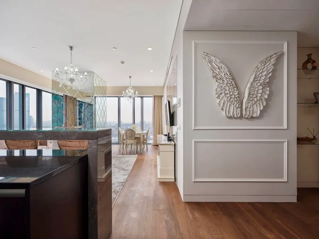 Роскошные апартаменты люкс в башне Око Москва-Сити