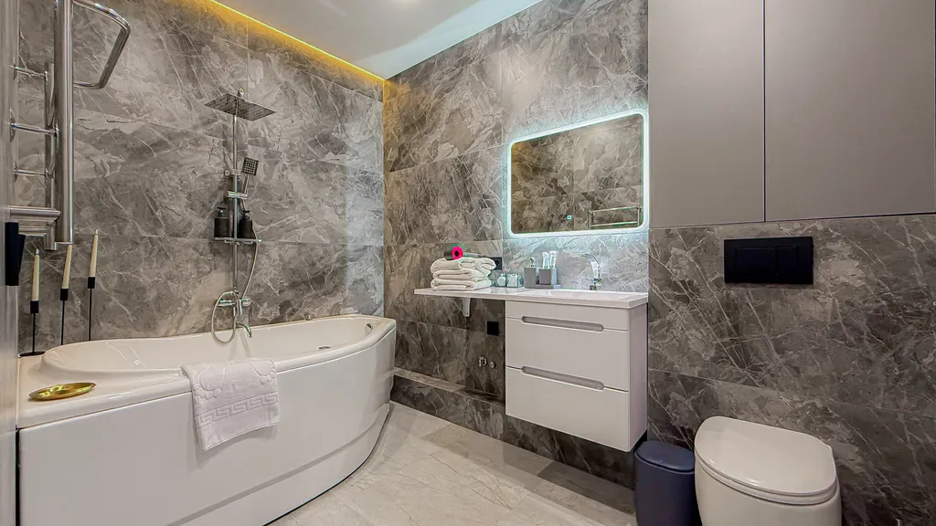 Квартира Квартира Стильная Smart-студия с джакузи в центре Краснодара — Краснодар