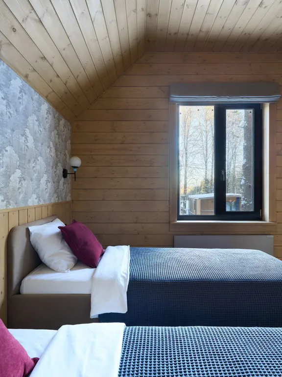 Коттедж Уютный дом с камином и баней в окружении леса — Санкт-Петербург