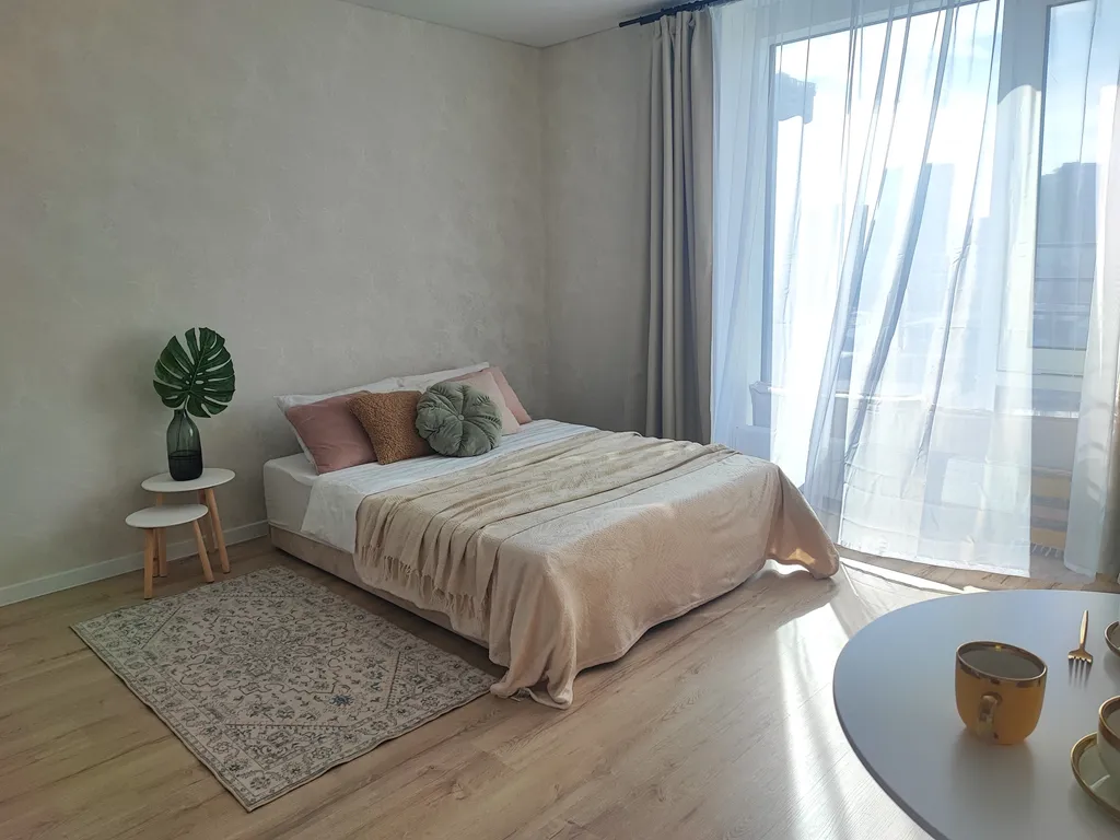 Новая студия в ЖК Гелиос с тренажёрным залом