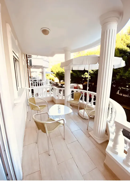 Апартаменты 30 метров до моря на пляже Клеопатра с видом на море