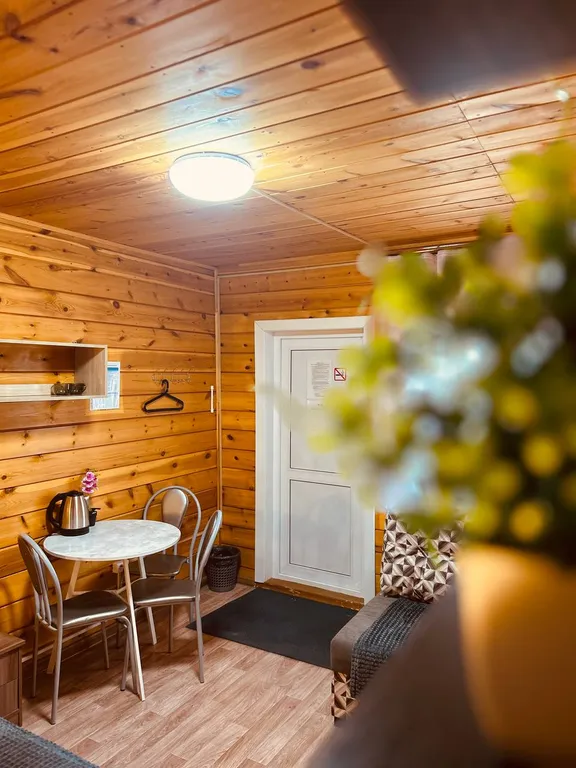 Уютный номер с двухместной кроватью и кресло-кроватью №2