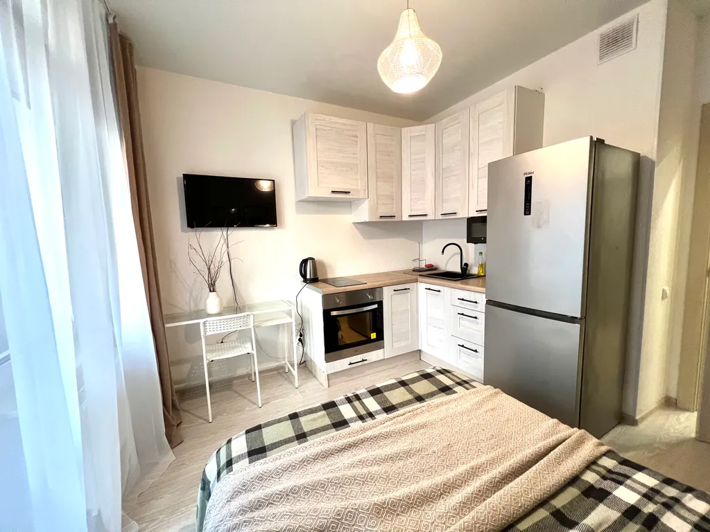 Студия для двоих в Тюменской Слободе, ЖК Преображенский