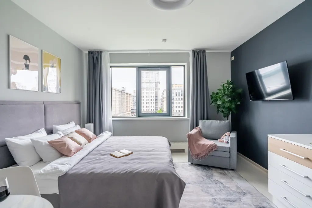 Квартира Квартира Просторная студия на Васильевском острове — Санкт-Петербург