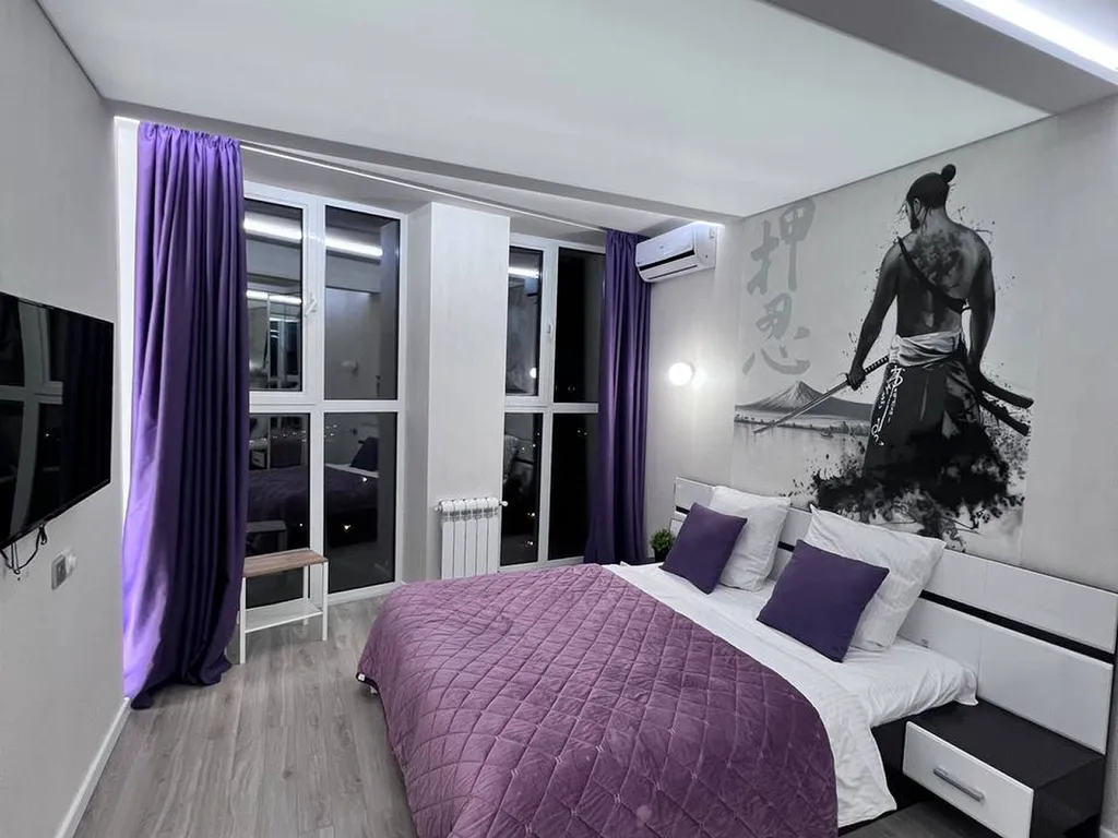 Современная квартира с панорамным видом на Волгу (Уютный Дом)