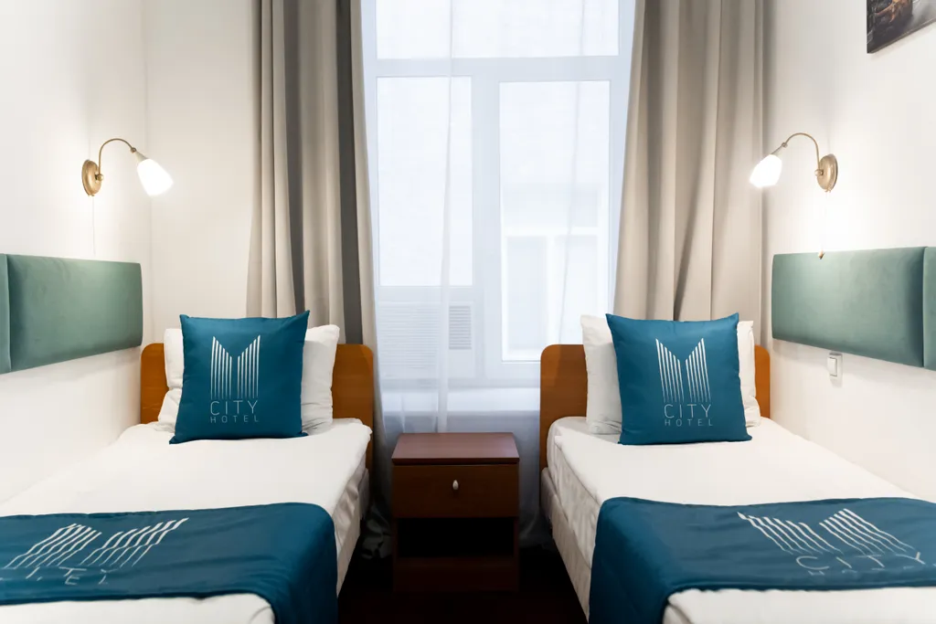 Квартира Двухместные апартаменты с раздельными кроватями и мини-кухней — Санкт-Петербург