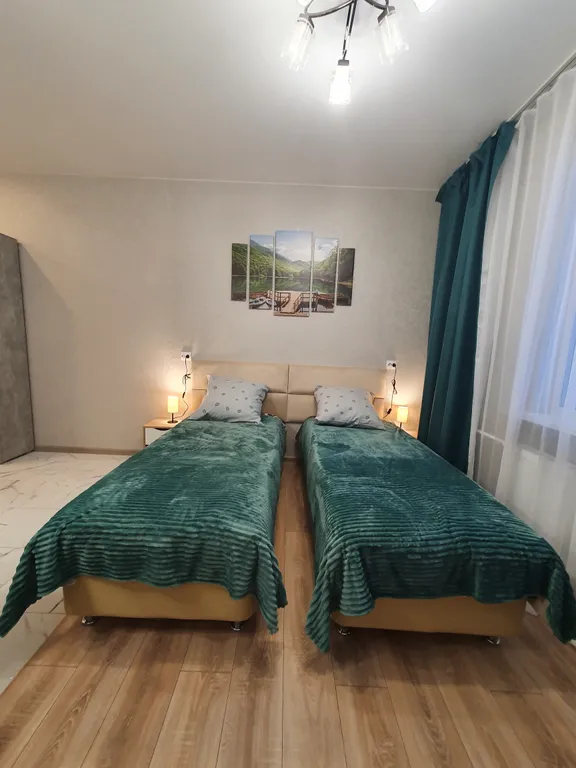 Квартира-студия с потрясающим видом на Волгу и лес