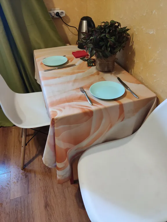 Романтичная однушка с камином на Волжской набережной