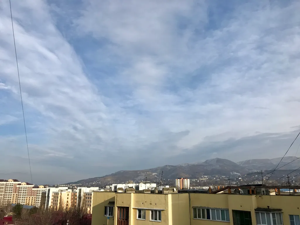 Квартира с прекрасным видом на горы