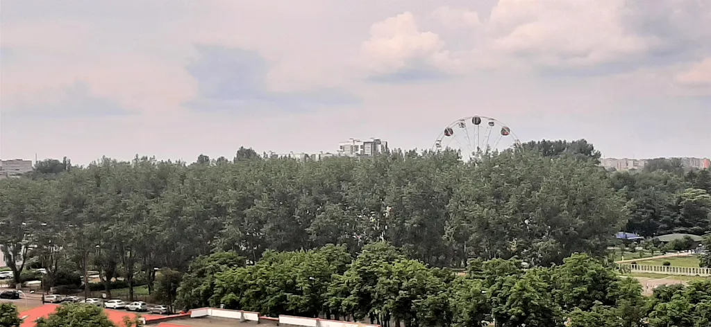 Уютная однокомнатная квартира с видом на парк