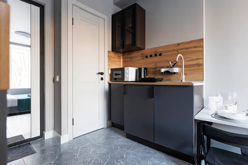 Квартира Квартира Дизайнерская студия на западе города — Москва