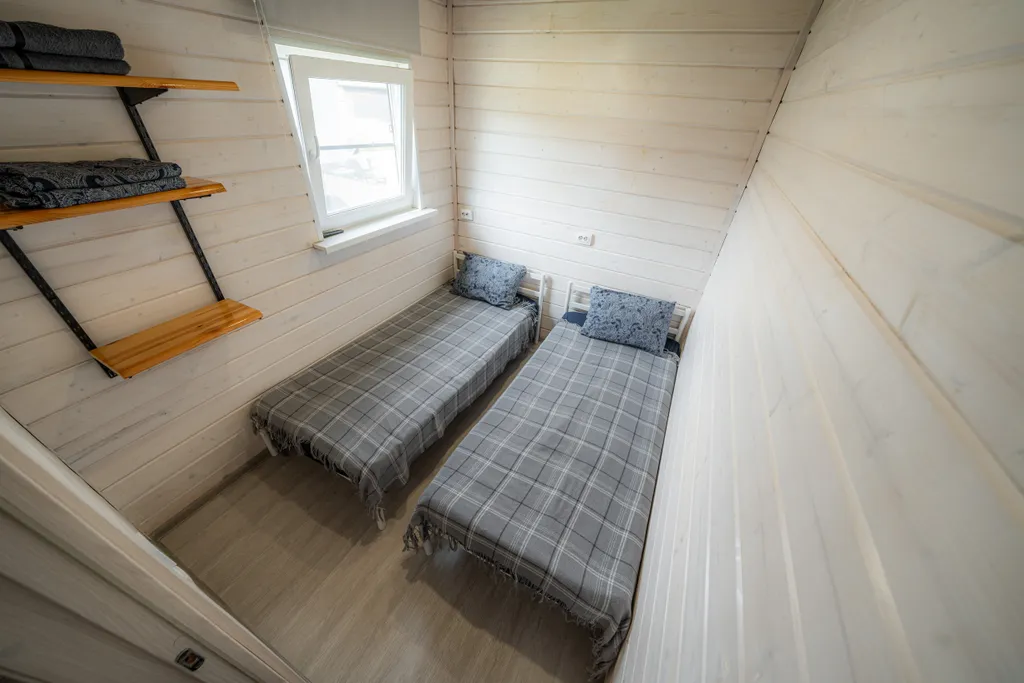 Скандинавский дом с баней