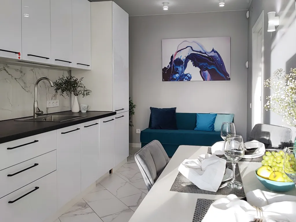 Квартира Квартира Apart-Deluxe Легенды моря: 2к.кв. Премиум отдых для семьи до 6 чел — Калининград