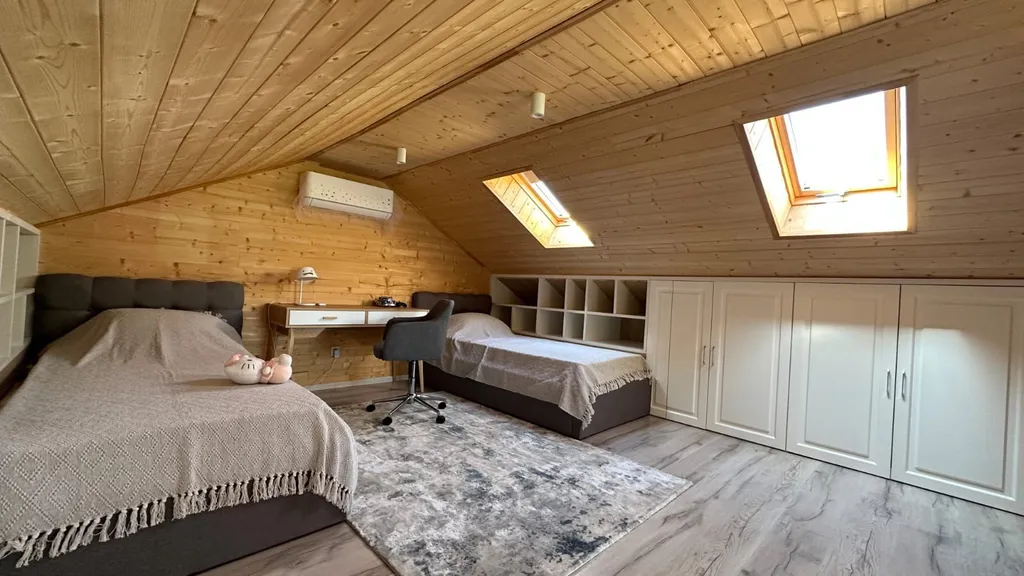 Дом в стиле шале с панорамный видом на горы