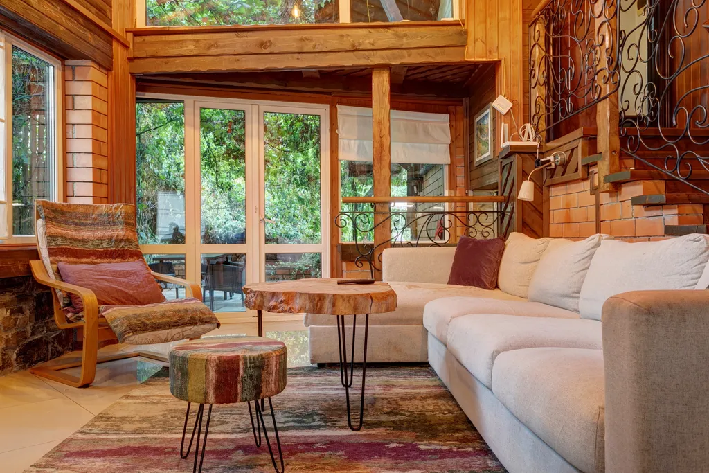 Шале с камином