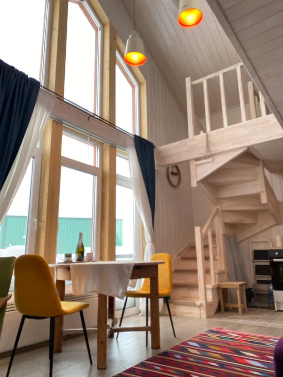 Домик Руби с камином в Болотов деревне