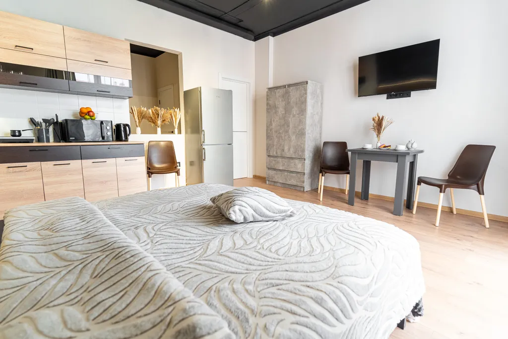 Квартира Однокомнатная квартира в элитном жк алые паруса — Геленджик