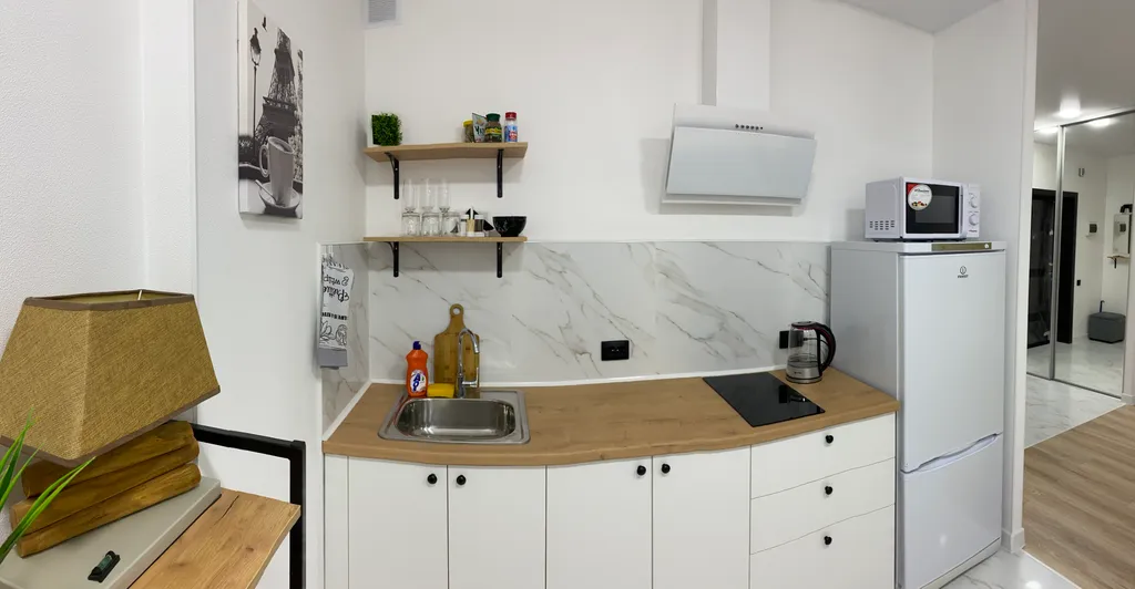 Белая студия сканди