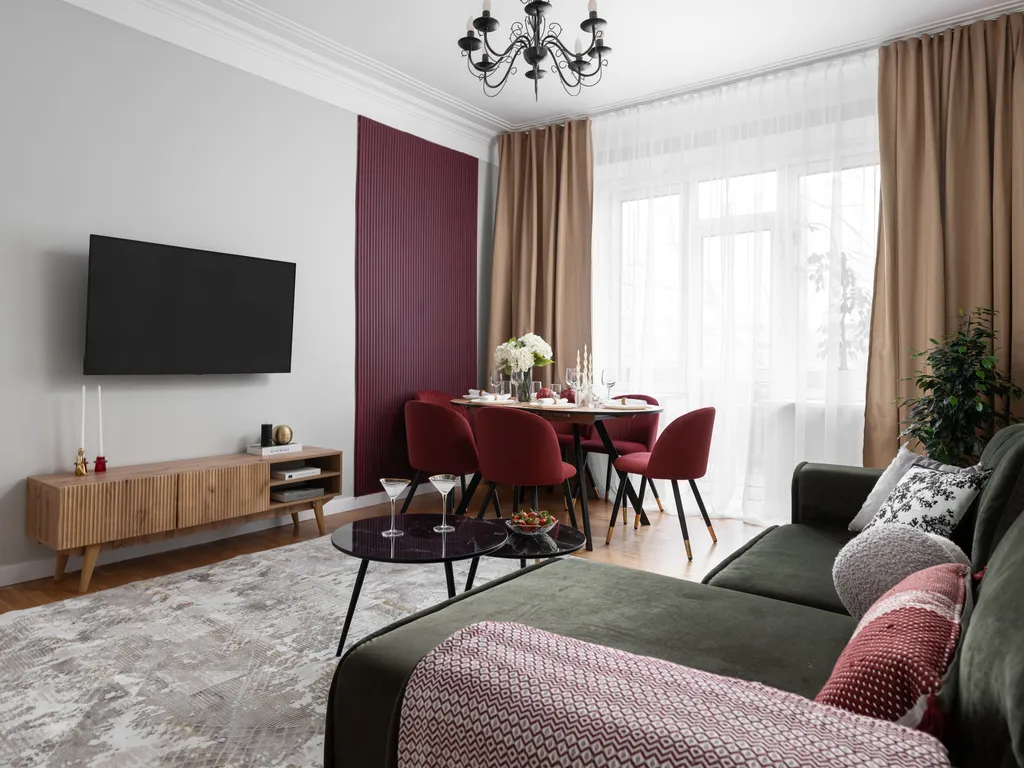 Квартира Квартира Уютная четверка рядом с Тверской и Кремлем — Москва