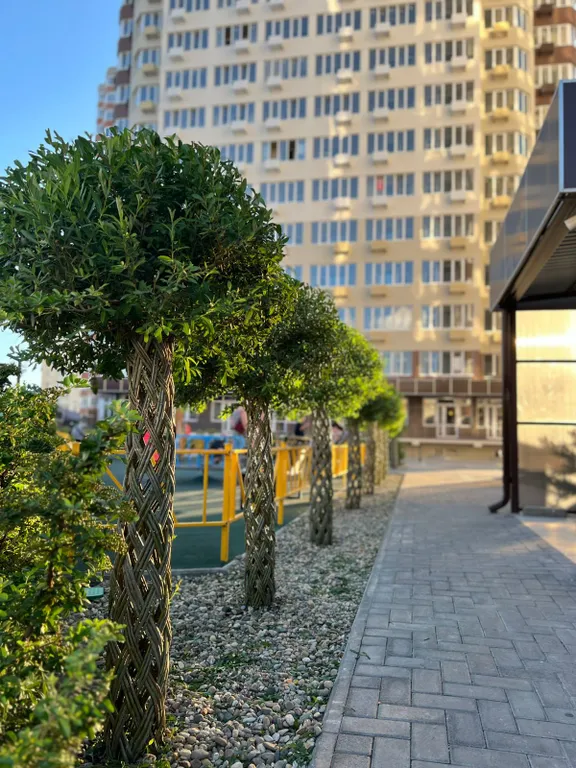 Квартира Квартира Уютная студия в ЖК Трио Комфорт — Анапа