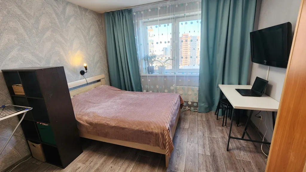 Квартира Квартира Евродвушка с видом на центр города — Красноярск