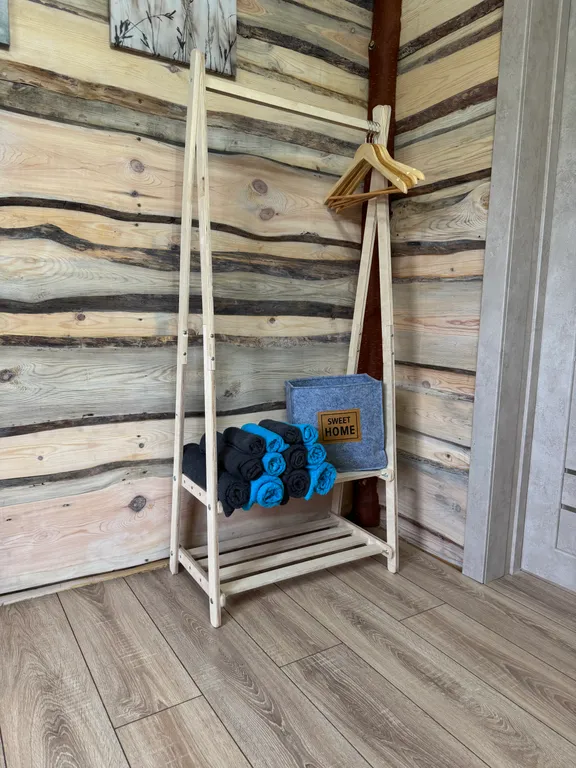 Дом с баней в лесу