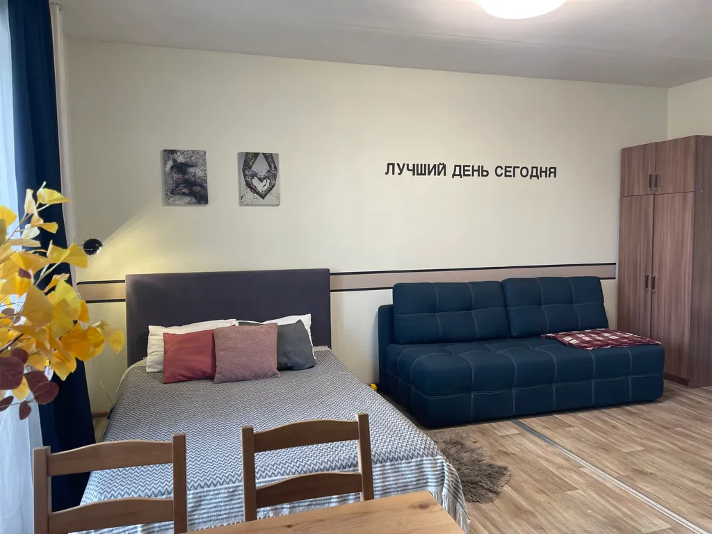 Студия в центре с видом на Северную Двину