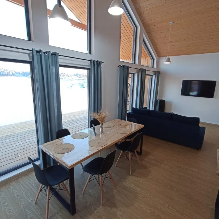 Гостевой дом Панорама на берегу реки около Вотчины деда мороза