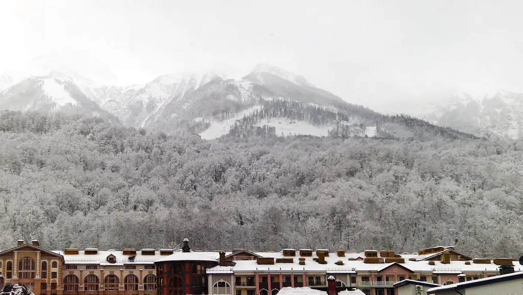 Двухкомнатный апартамент в горах