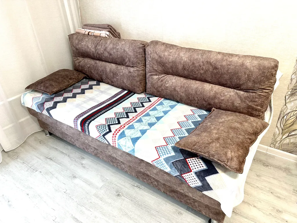 Отличная квартира, в новом доме с прекрасным видом на реку Иртыш