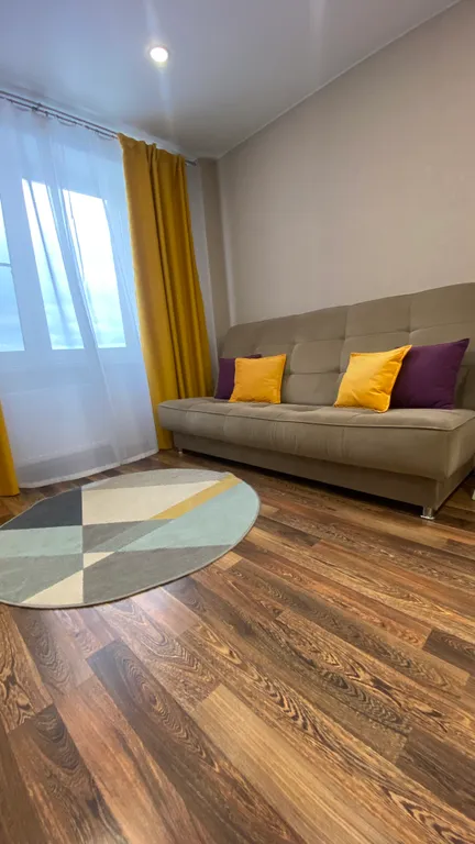 Однокомнатная квартира европланировки в новом доме — аренда посуточно в Борисовичи